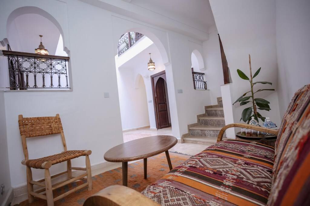 Paisible Riad Privatif Au Coeur De Marrakech Marrakesh Exterior foto