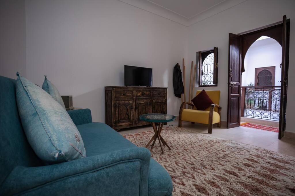 Paisible Riad Privatif Au Coeur De Marrakech Marrakesh Exterior foto