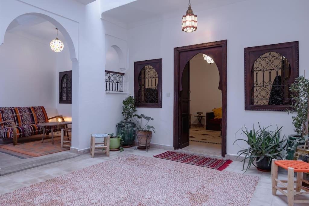 Paisible Riad Privatif Au Coeur De Marrakech Marrakesh Exterior foto